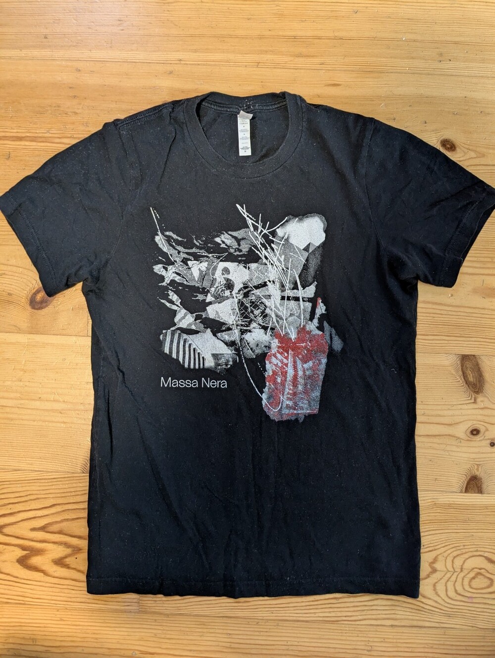 Massa Nera screamo hardcore punk T-shirt Men's Medium